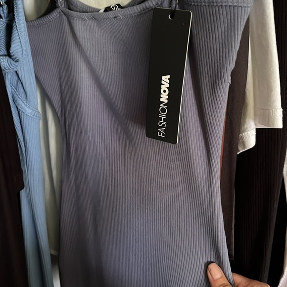 FASHION NOVA Mercedes Snatched Midi Dress - Picture 6 of 6